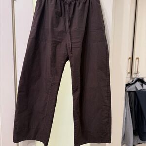 Leset Kyoto carpenter pant in brown size medium